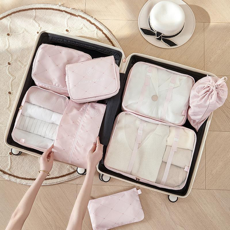 Men'S Accessories Organizer For Wardrobe - 6 قطعة حقيبة منظم التعبئة مكعبات