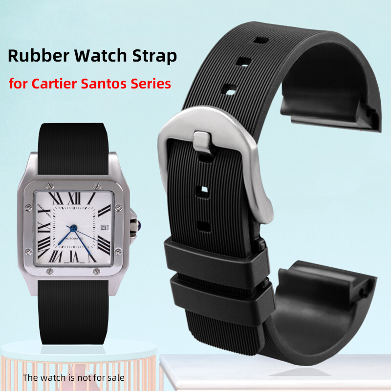 Men'S Accessories Cartier - حزام ساعة من السيليكون الناعم مقاس