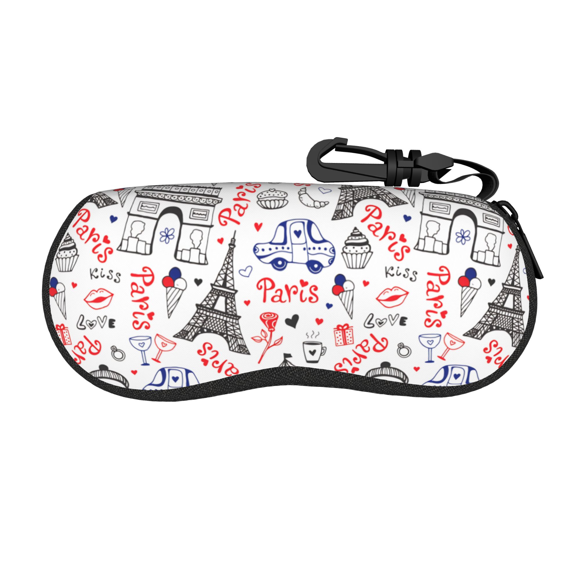 Men'S Accessories Paris - حافظة نظارات فرنسية باريسية للرجال والنساء،