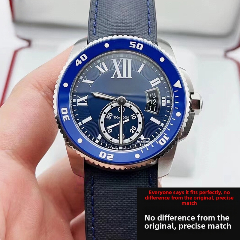 حلقة إطار سيراميك زرقاء/سوداء  - مراجعة Men'S Accessories Cartier وسعره