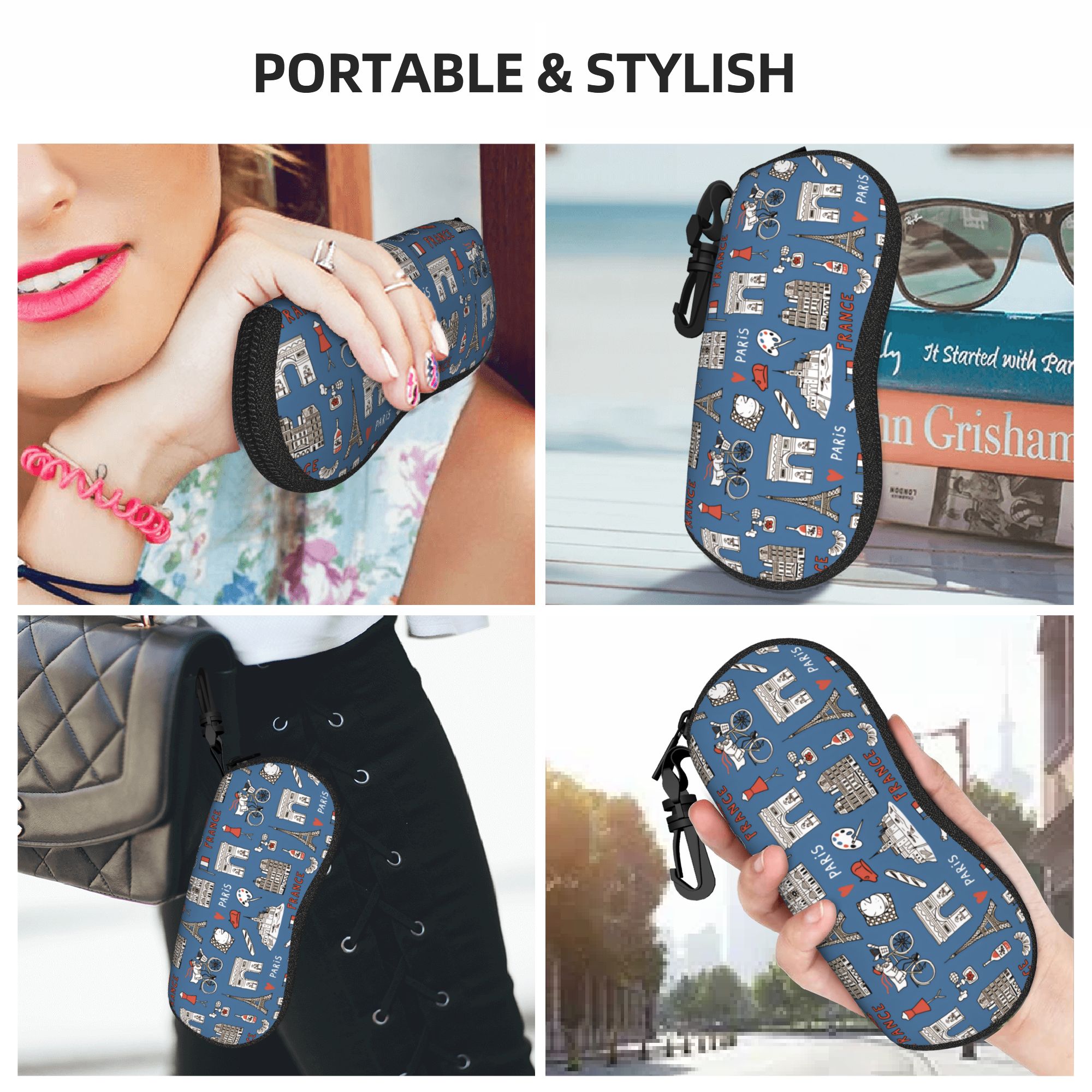 حافظة نظارات فرنسية باريسية أن - مراجعة Men'S Accessories Paris وسعره