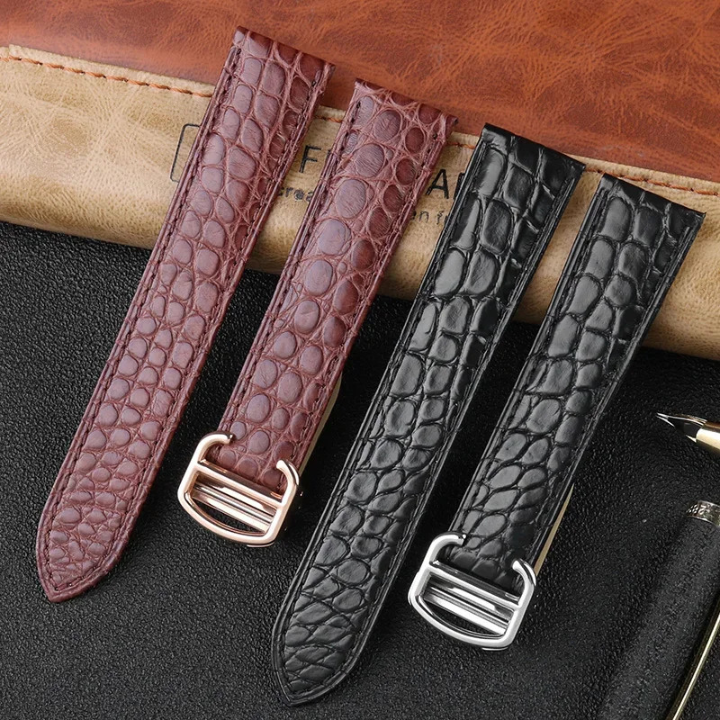 التمساح حزام الساعات 16 18 20  - مراجعة Men'S Accessories Cartier وسعره