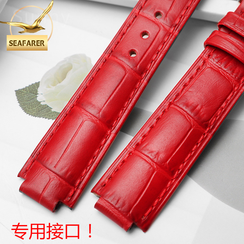 حزام ساعة من الجلد الطبيعي لسا - مراجعة Men'S Accessories Cartier وسعره
