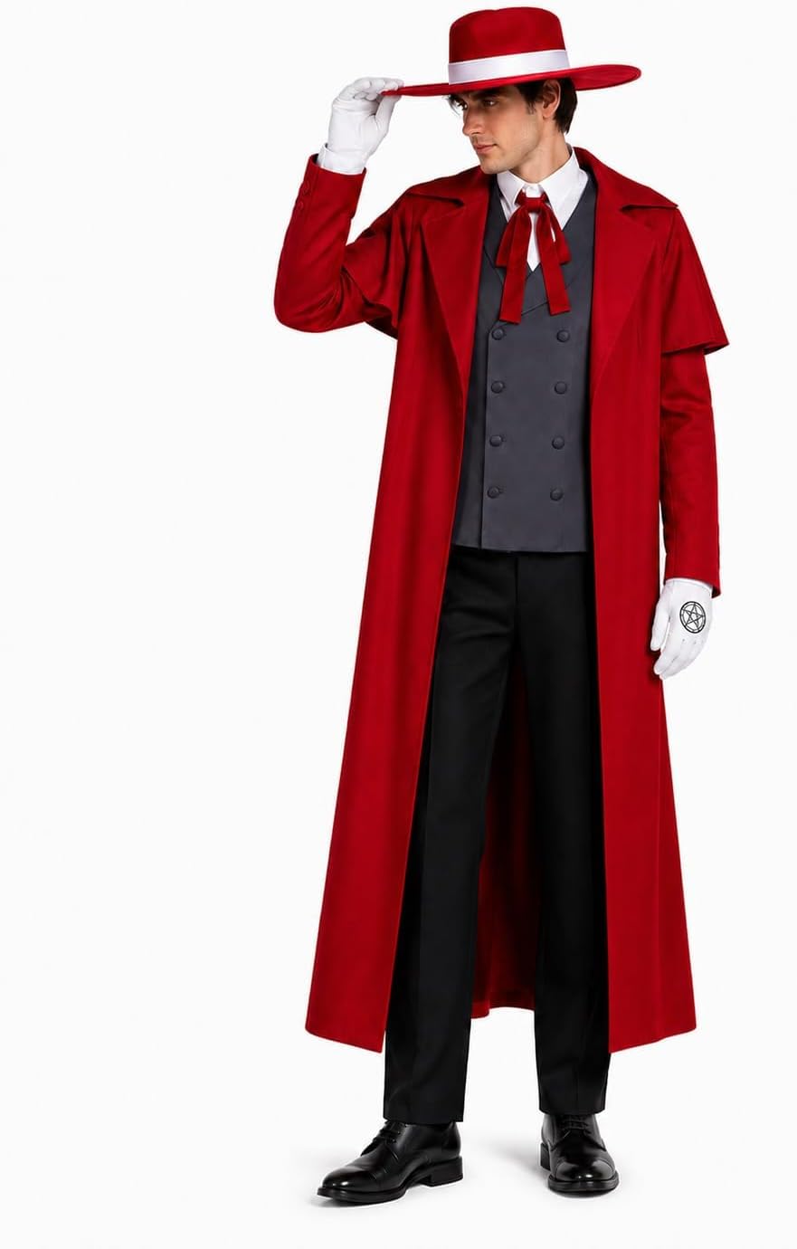 زي تنكري أنيمي ألوكارد للرجال، - مراجعة Men'S Vampire Accessories وسعره