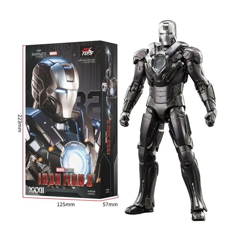 ZD Toys شخصيات أكشن أفنجرز آير - مراجعة Men Accessories Mk وسعره