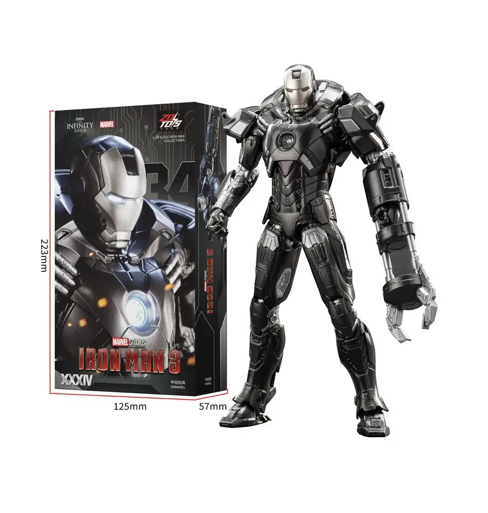ZD Toys شخصيات أكشن أفنجرز آير - مراجعة Men Accessories Mk وسعره
