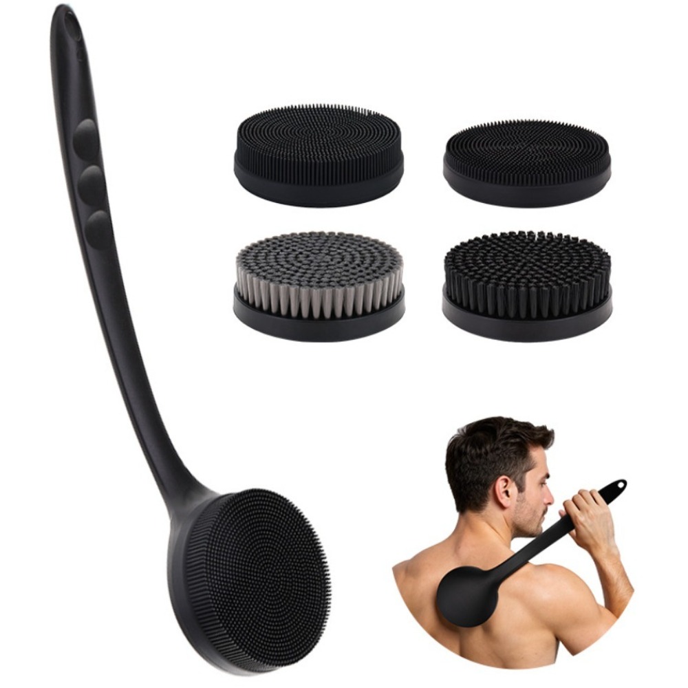 فرشاة استحمام سيليكون طويلة ال - مراجعة Men'S Accessories Types وسعره