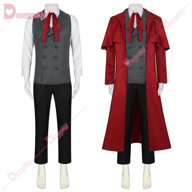 أزياء أنيمي الهزلية Hellsing A - مراجعة Men'S Vampire Accessories وسعره