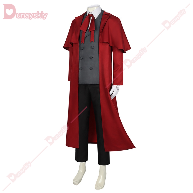 أزياء أنيمي الهزلية Hellsing A - مراجعة Men'S Vampire Accessories وسعره