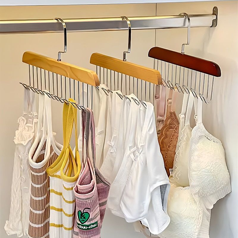 حامل أحزمة خشبي للنساء، شماعات - مراجعة Men'S Accessories Organizer For Wardrobe وسعره