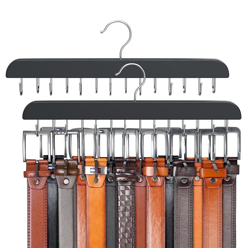 رف حزام خشبي للنساء، شماعات تخ - مراجعة Men'S Accessories Organizer For Wardrobe وسعره