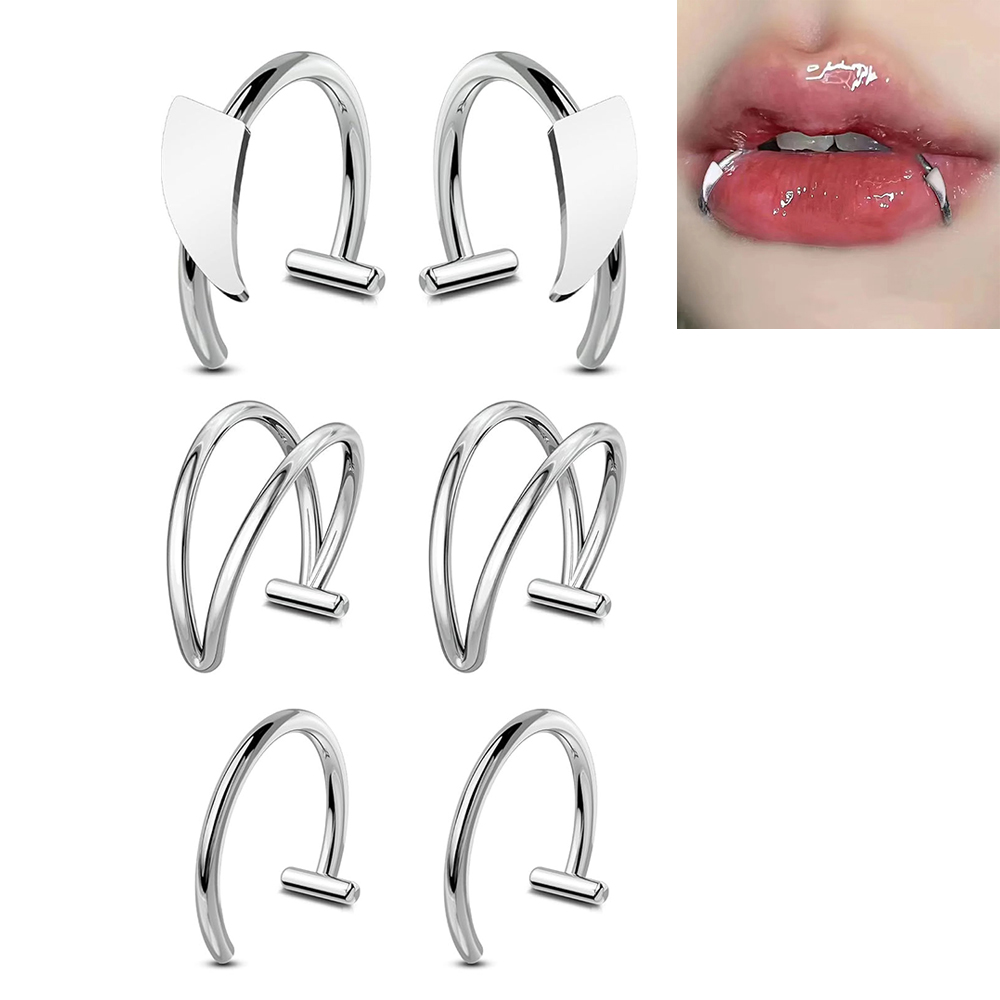 6 قطعة الفولاذ المقاوم للصدأ و - مراجعة Men'S Vampire Accessories وسعره